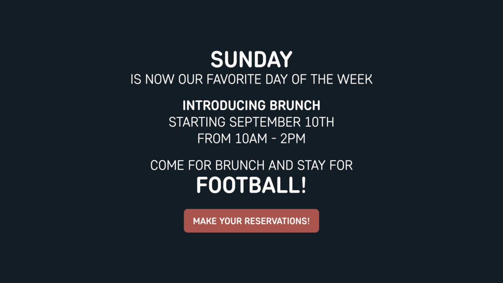 Sunday Brunch and Football at Thompson 105 in North Scottsdale