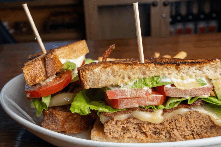 Turkey Club Burger