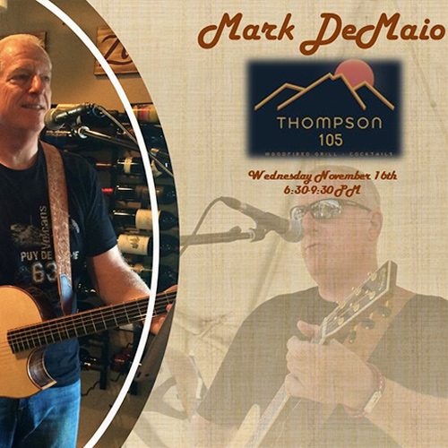 Mark Demaio live at Thompson 105 in north scottsdale